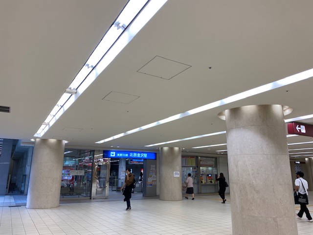 金沢駅東口地下